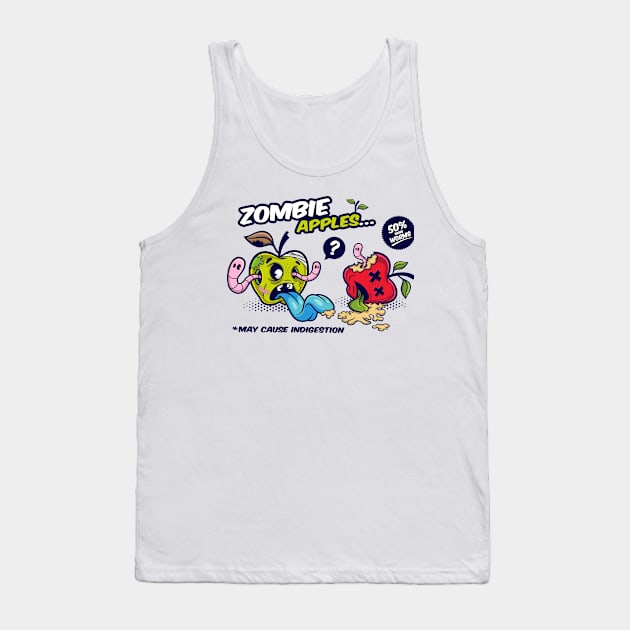 Zombie Apples Tank Top by Squinked